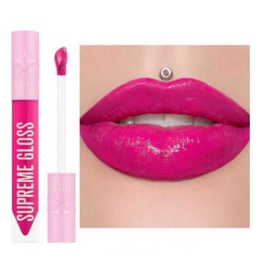 Jeffree Star Cosmetics Supreme Gloss Pink Vault Full Pigment Lip Gloss NIB
